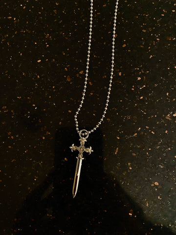 Stainless Steel Crucifix Dagger